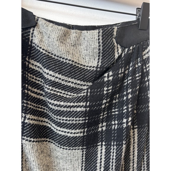 Vintage‎ 90s Valentino Boutique Skirt Womens Medium Plaid Wool Made in Italy 90s - Picture 2 of 8